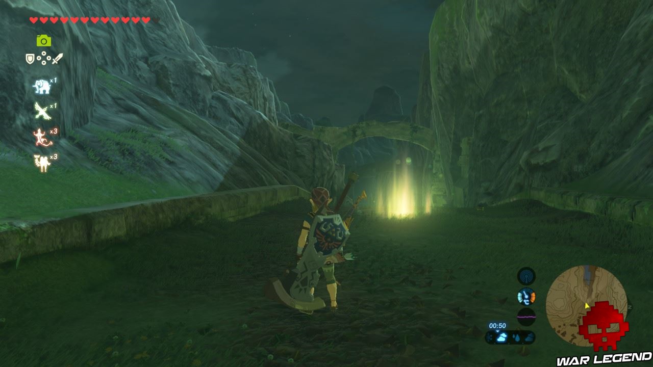 Soluce The Legend of Zelda: Breath of the Wild - Trouver tous les souvenirs pénombre