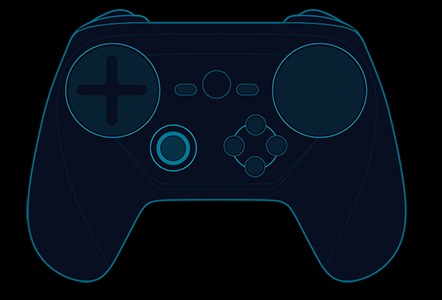 steam controller new design blue print