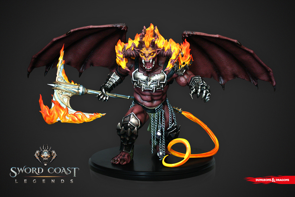 sword coast legends statue