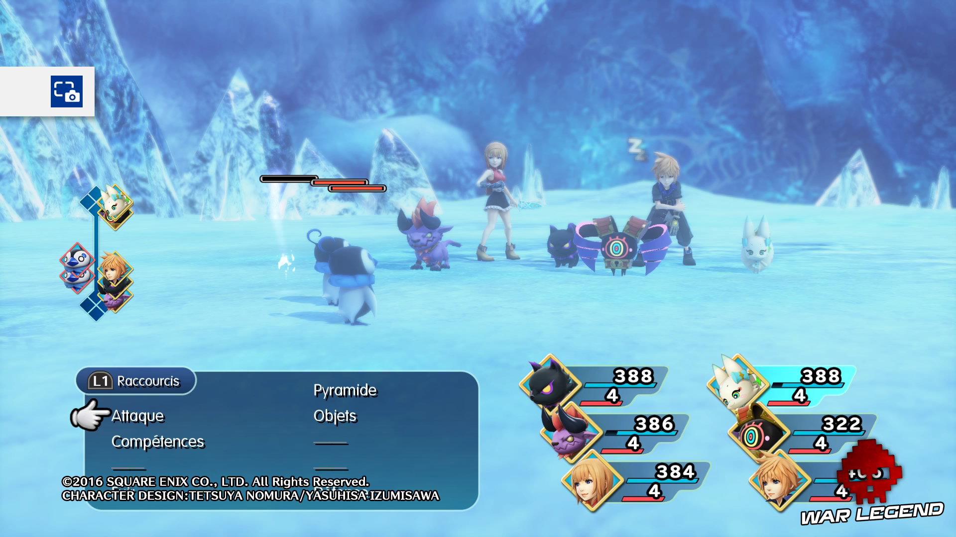 Test World of Final Fantasy War Legend