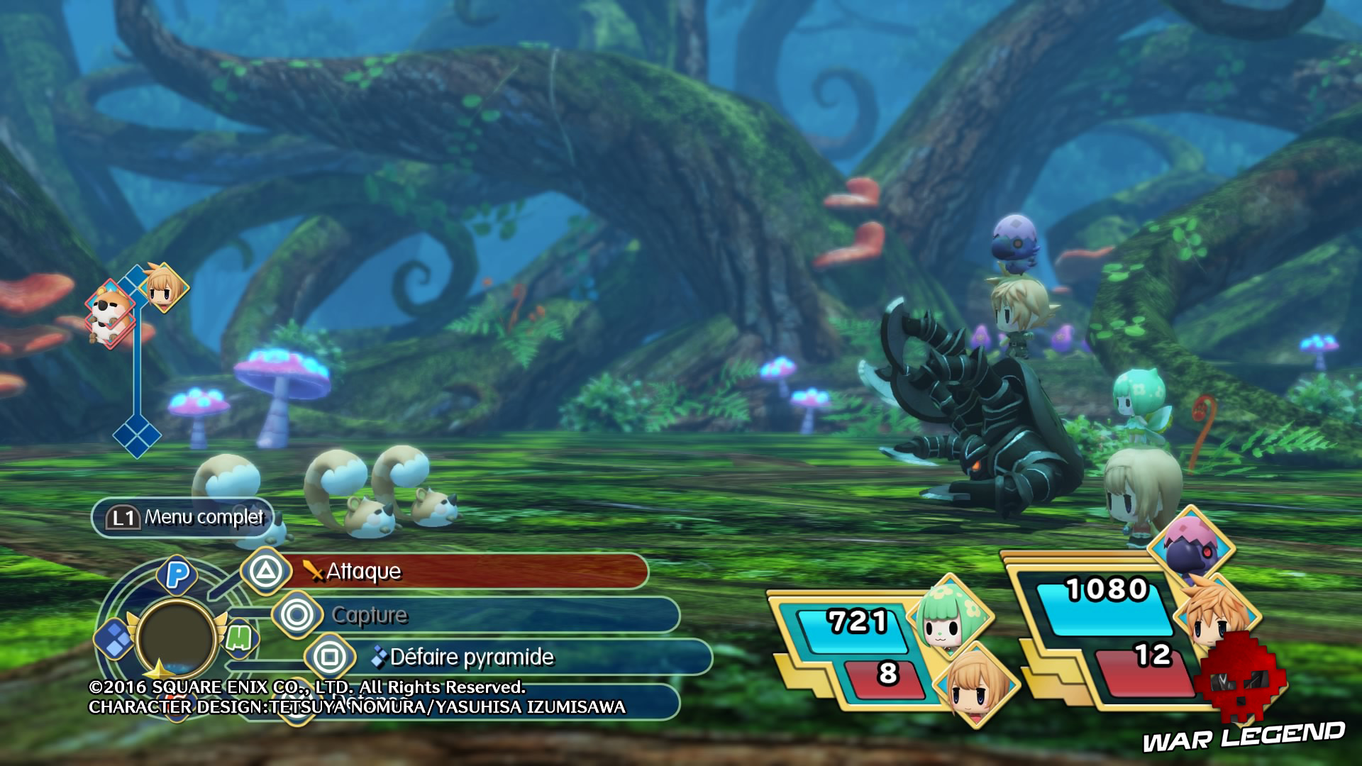 Test World of Final Fantasy War Legend