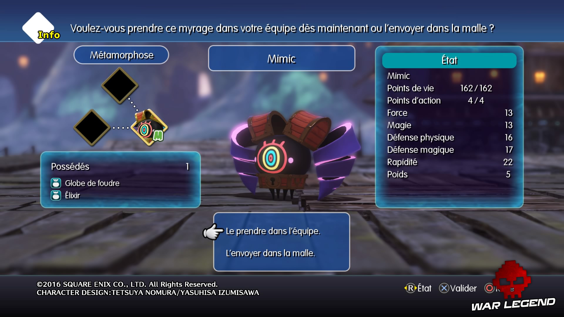 Test World of Final Fantasy War Legend