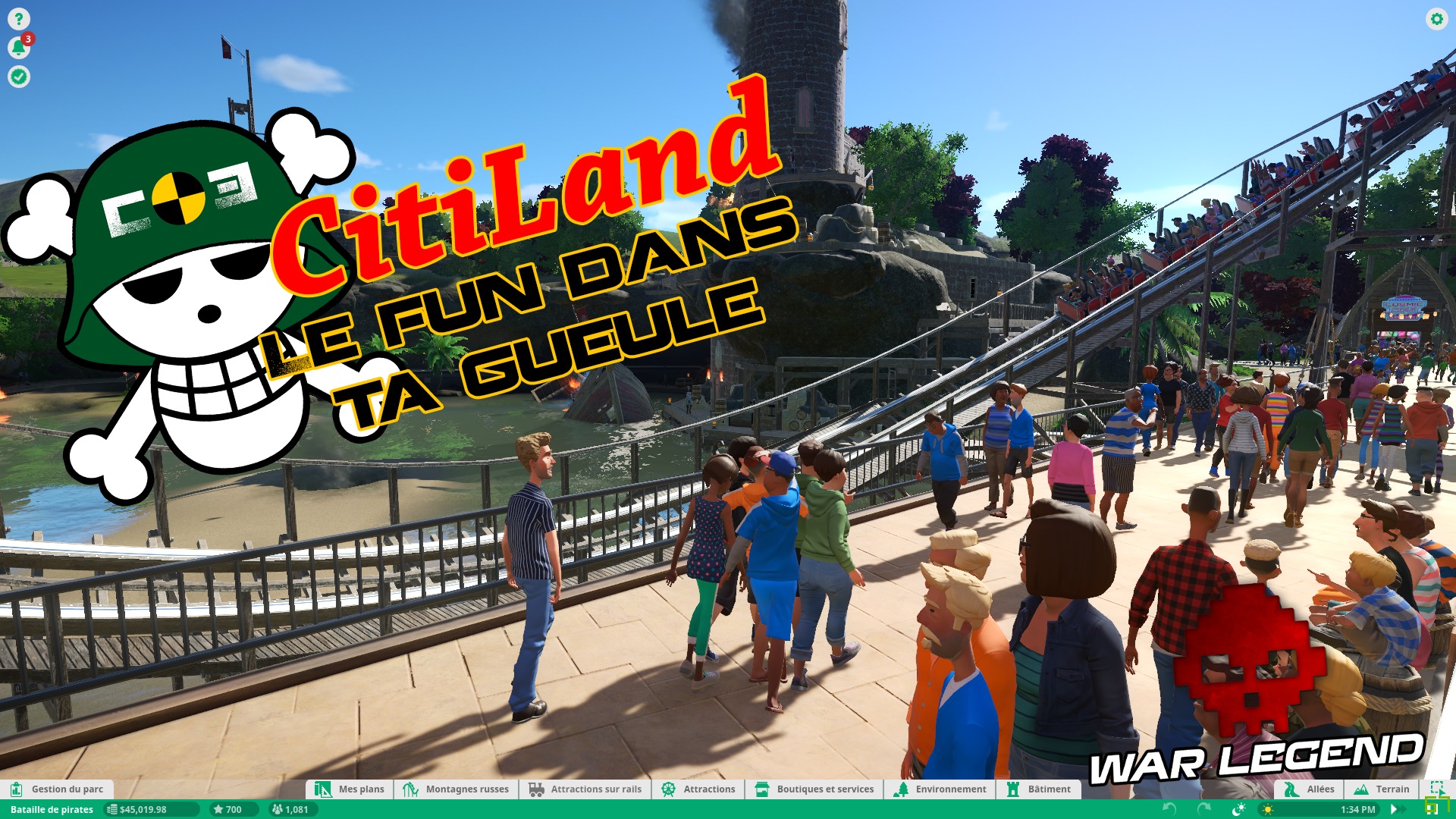 Test Planet Coaster - Quand la modernité transcende un vieux genre - CitiLand