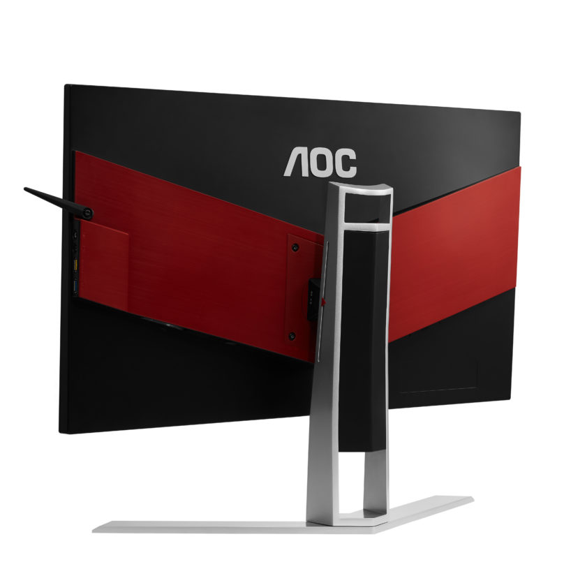AOC présente l'AGON AG271UG, un écran qui allie 4K et NVIDIA G-SYNC arrière côté de l'écran