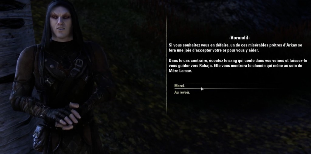 vorundil quete vampire detail