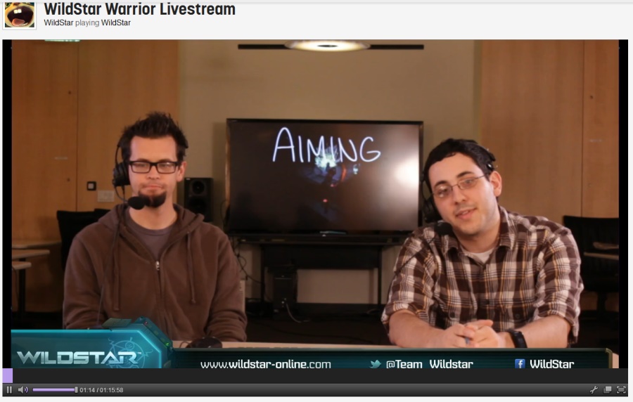 Wildstar Livestream Warrior