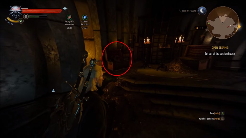 witcher épée acier