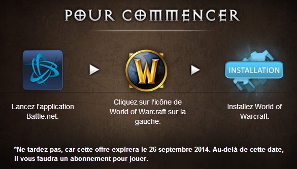 wow gratuit