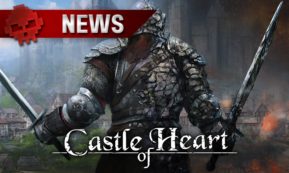Le héros de Castle of Heart vu de dos