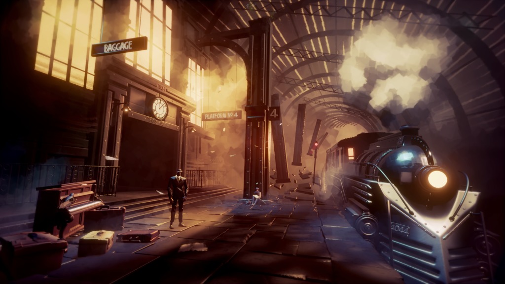 Une gare reconstituée dans Dreams