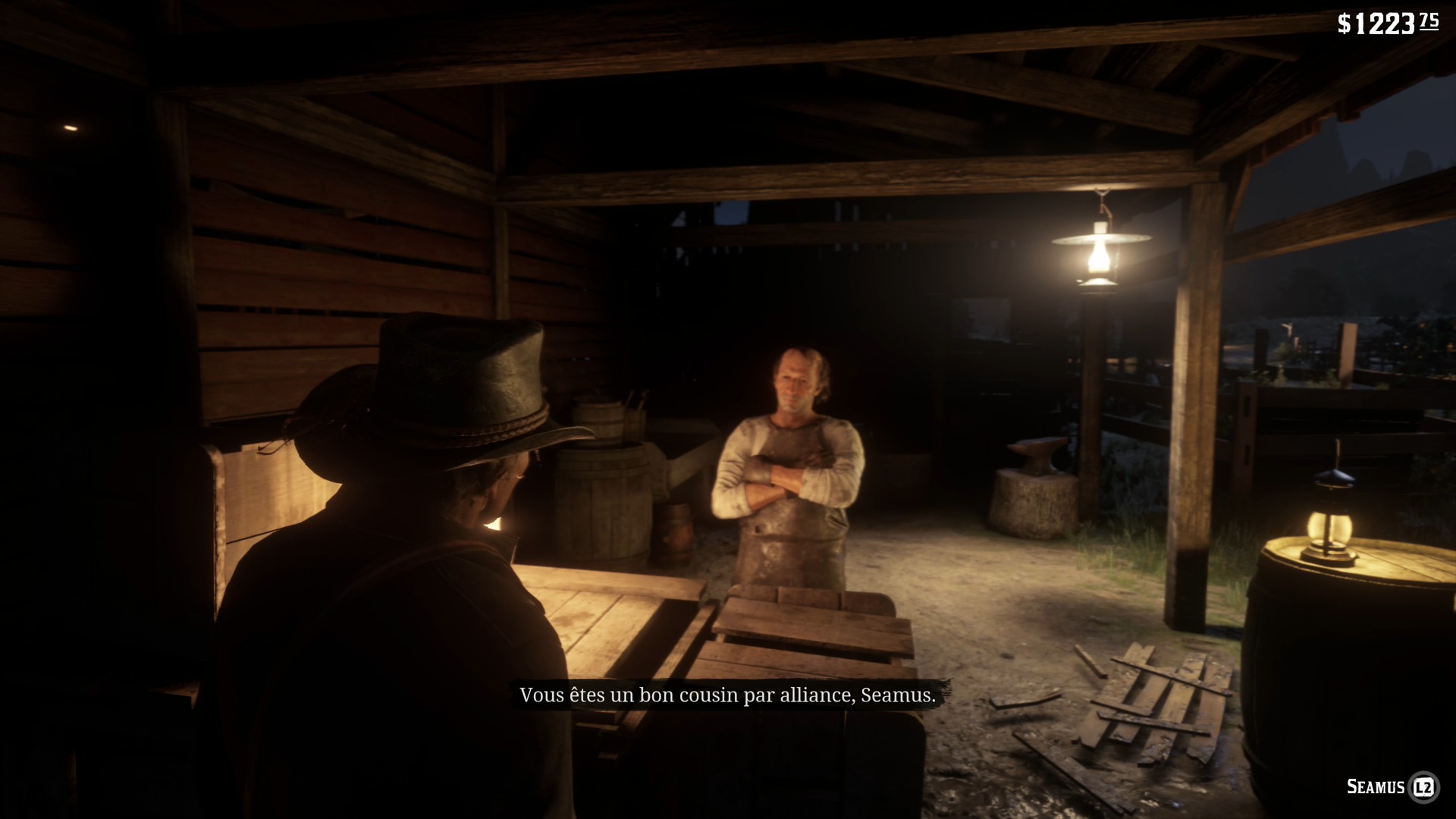 Guide Red Dead Redemption 2 - Les recéleurs Seamus à Emerald Ranch