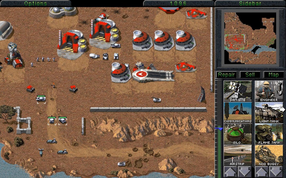 screenshot de Command & Conquer: Tiberium Dawn sortien 1995