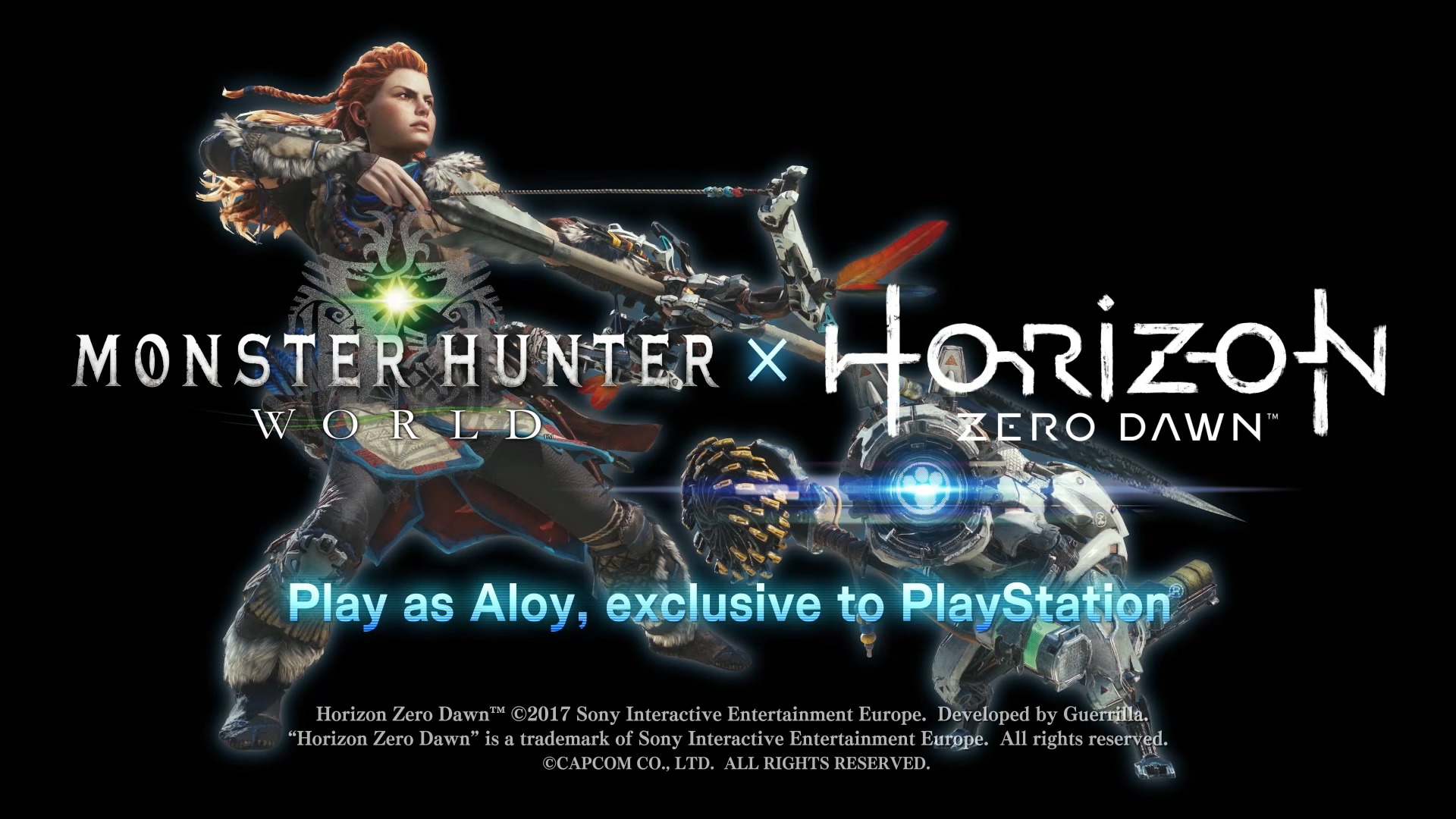 Monster Hunter World - Partenariat Horizon Zero Dawn