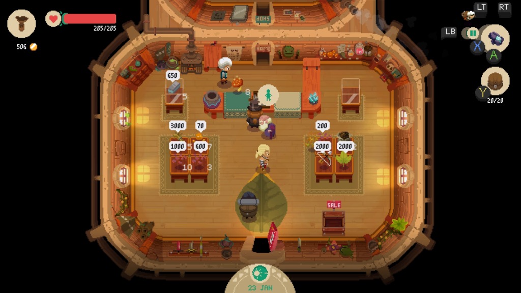 Moonlighter - La boutique