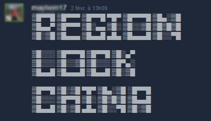 PUBG - Les tricheurs sont dans le collimateur message ascii forum communauté chine region lock china