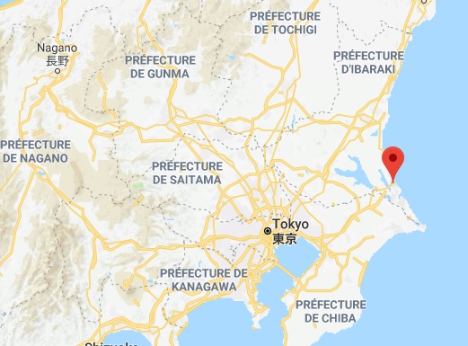 Carte Japon, Kashima