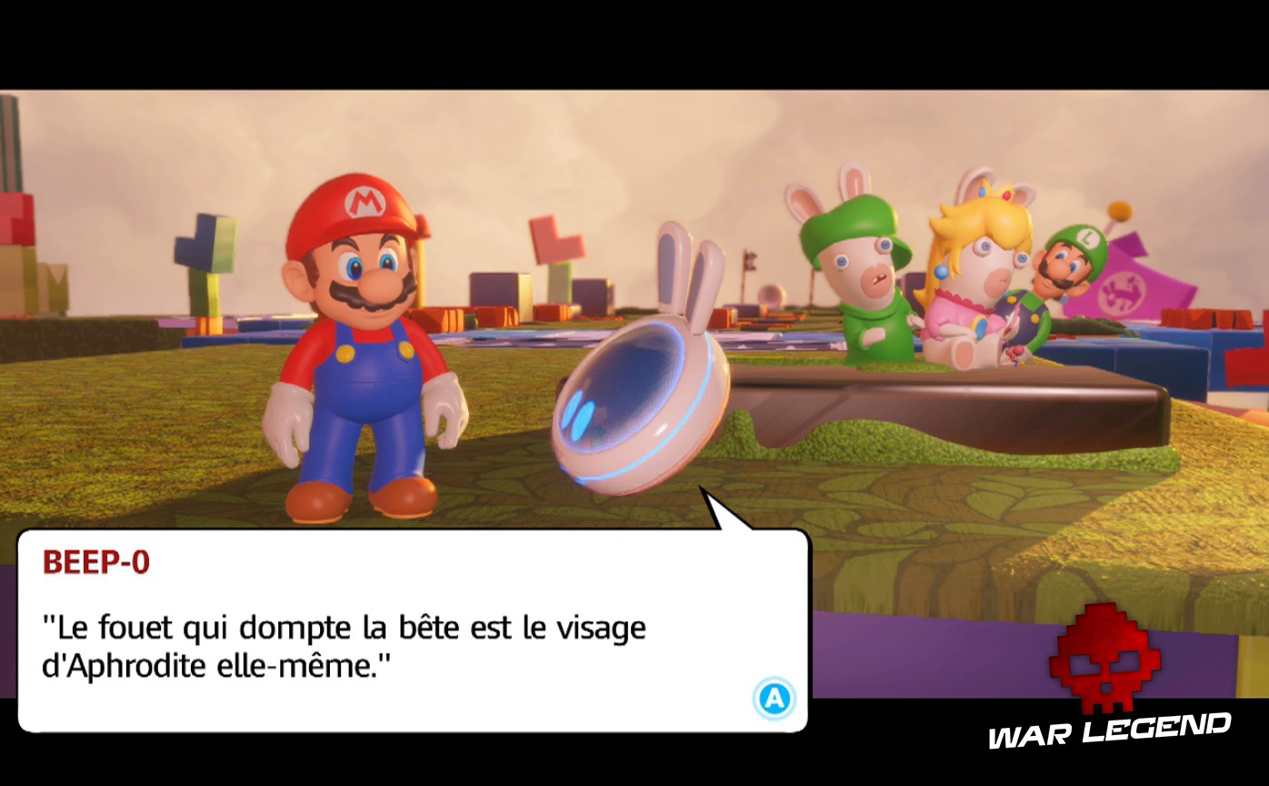 Test Mario + The Lapins Crétins