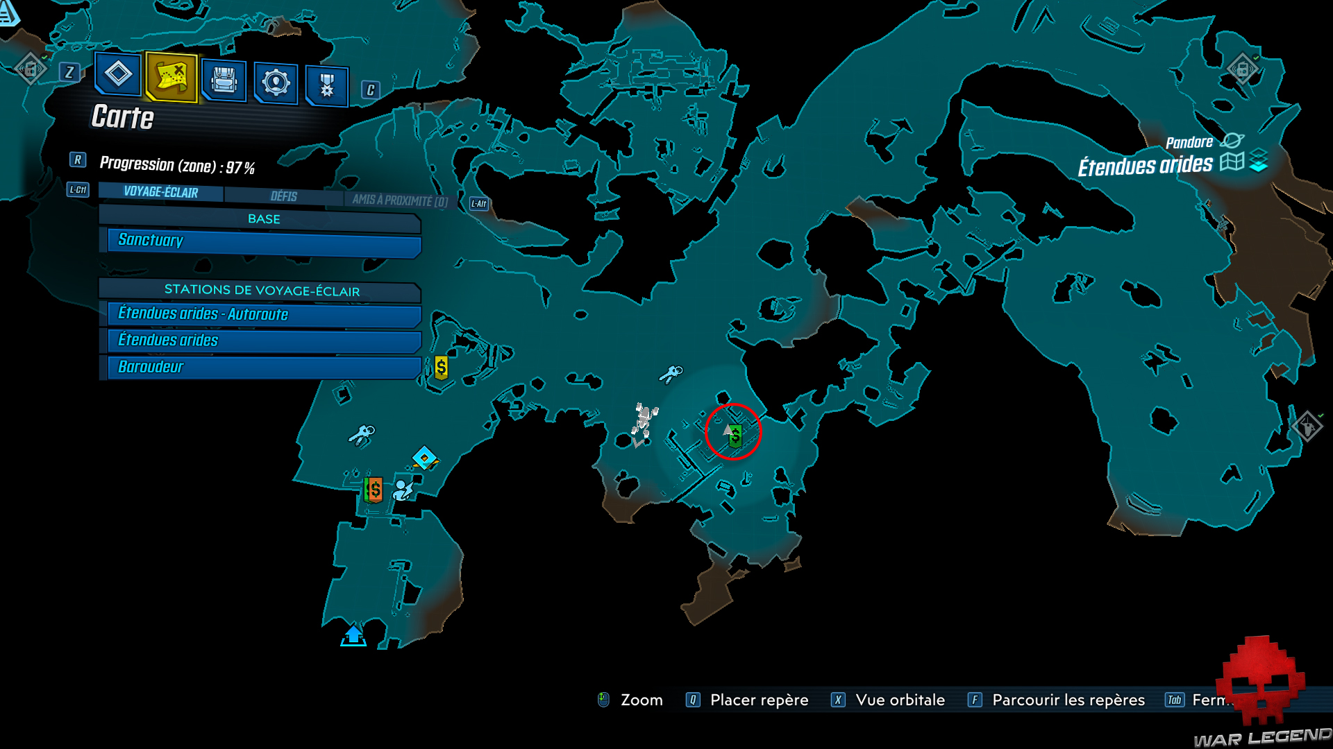 guide borderlands 3 coffres rouges