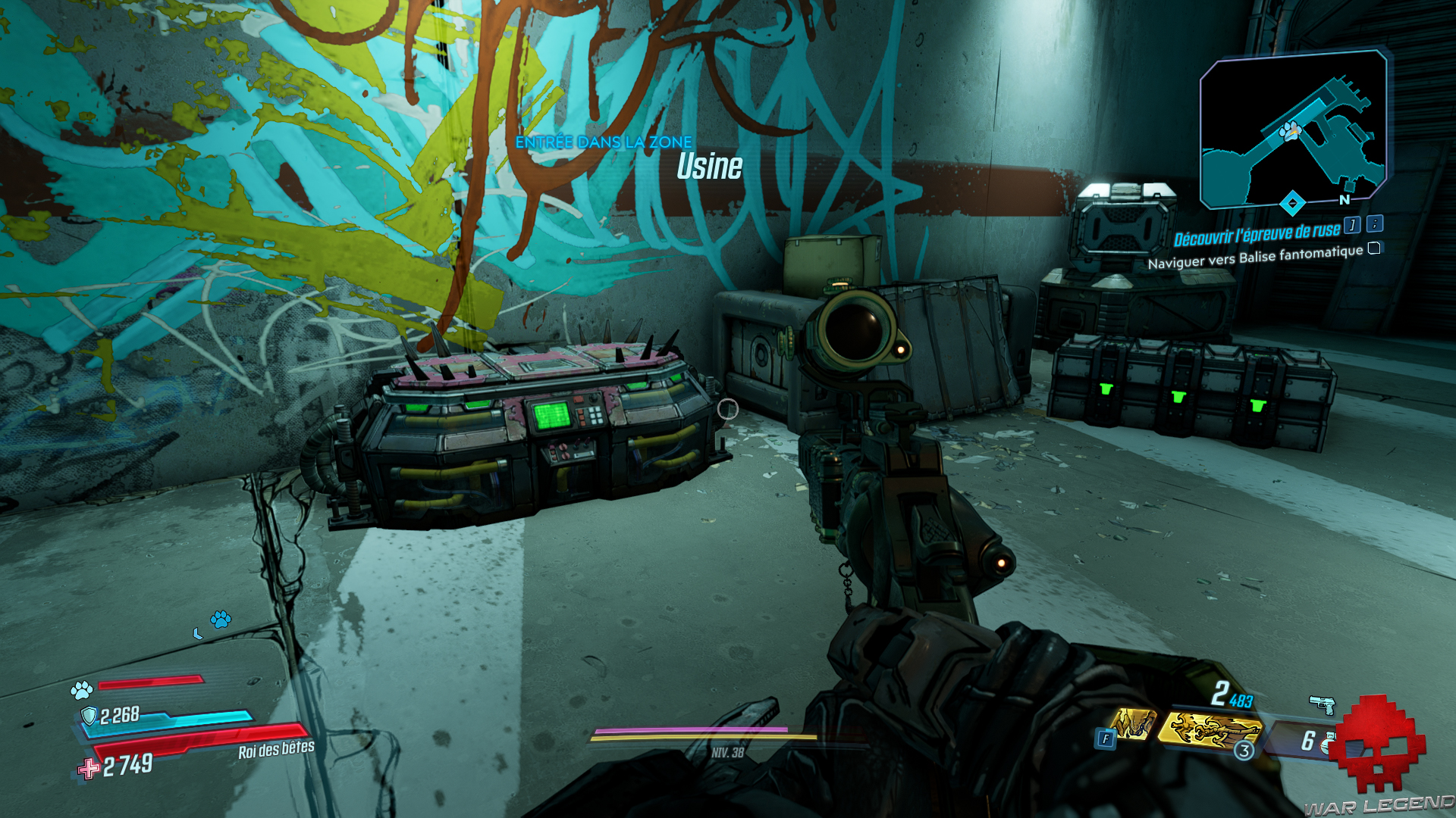 guide borderlands 3 coffres rouges