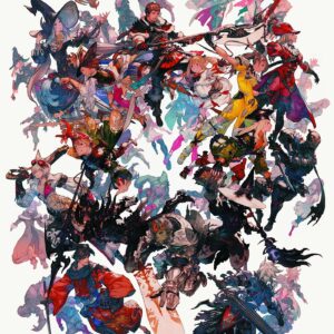 FF XIV poster characters