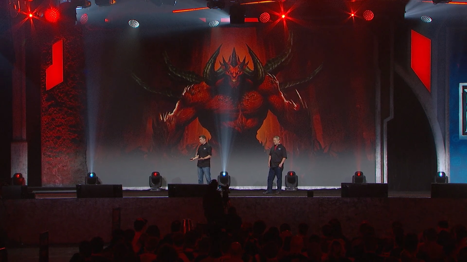 Scène principale de la Blizzcon sur Diablo Immortal