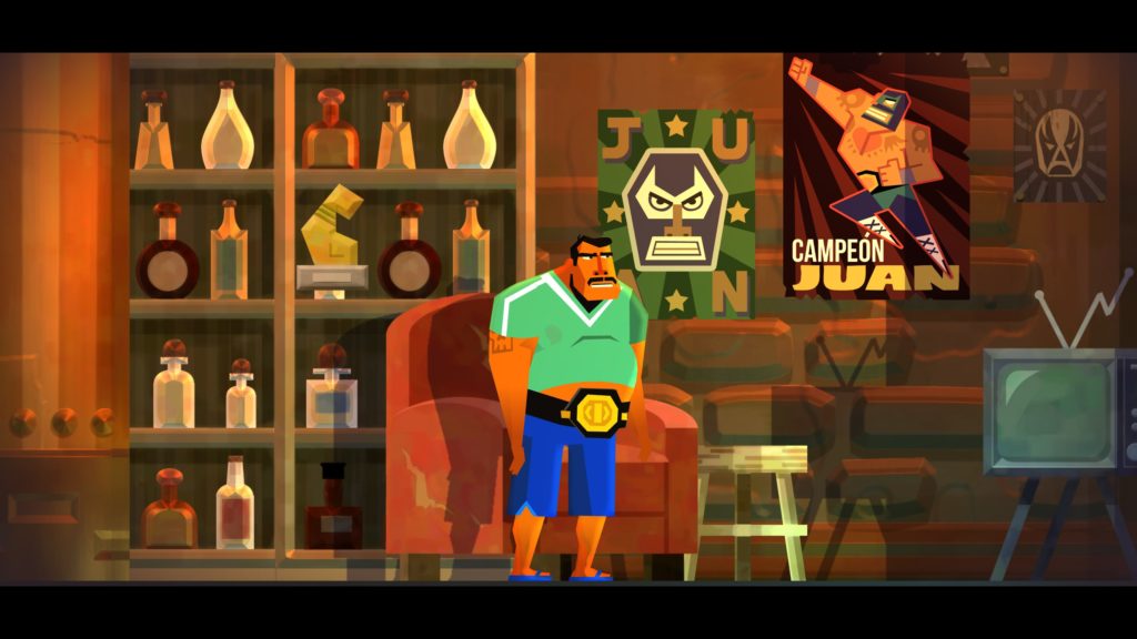 Juan obèse dans Guacamelee! 2 