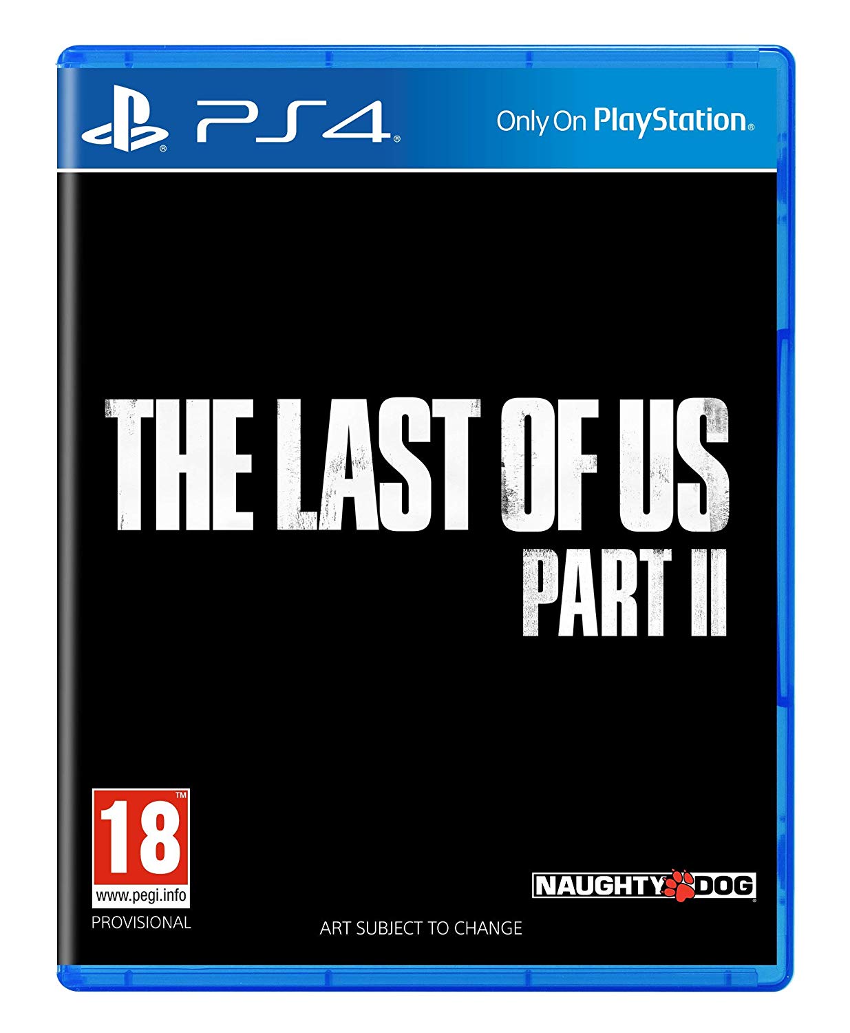 Jaquette The Last of Us Part II