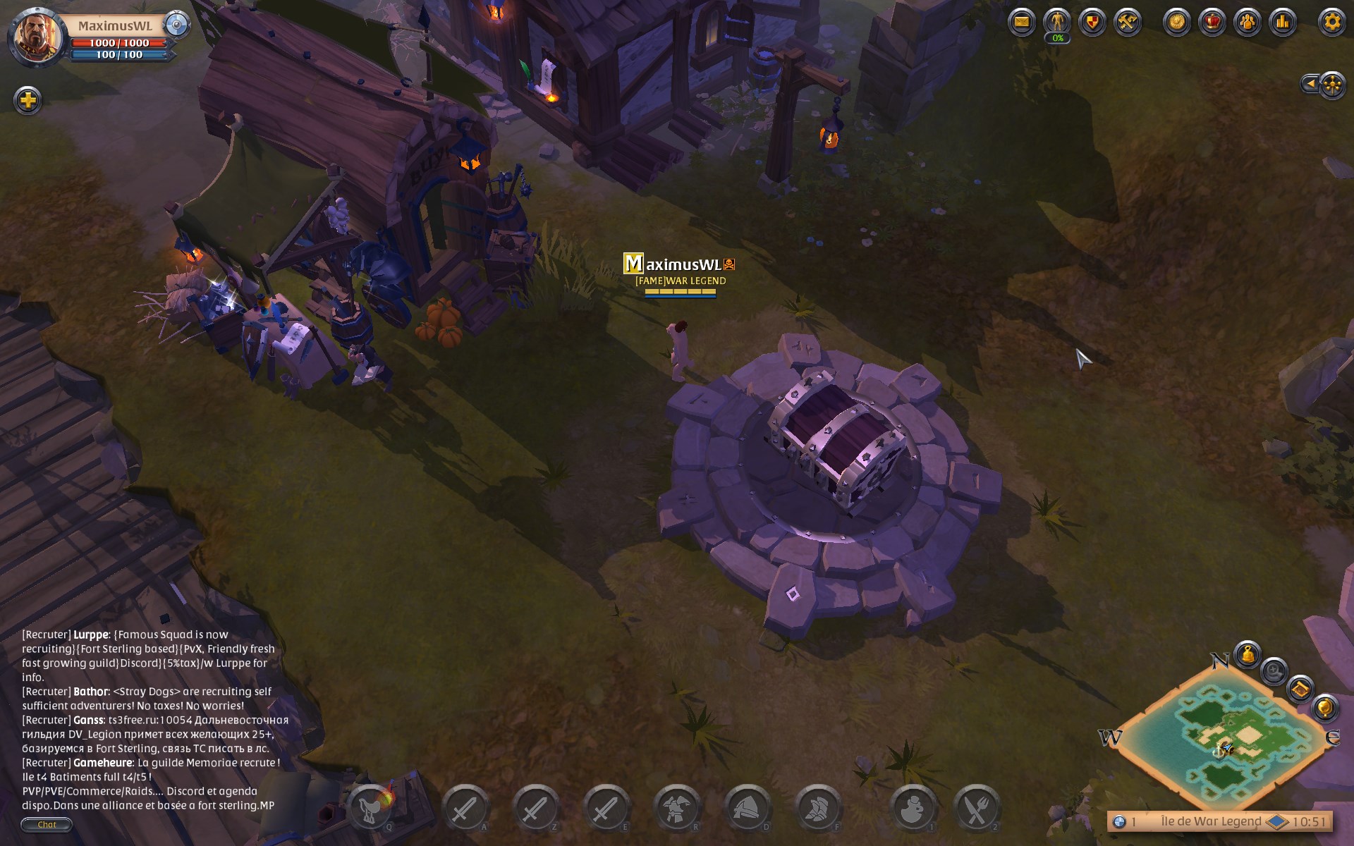 Guide Albion Online - Création et gestion d'une guilde