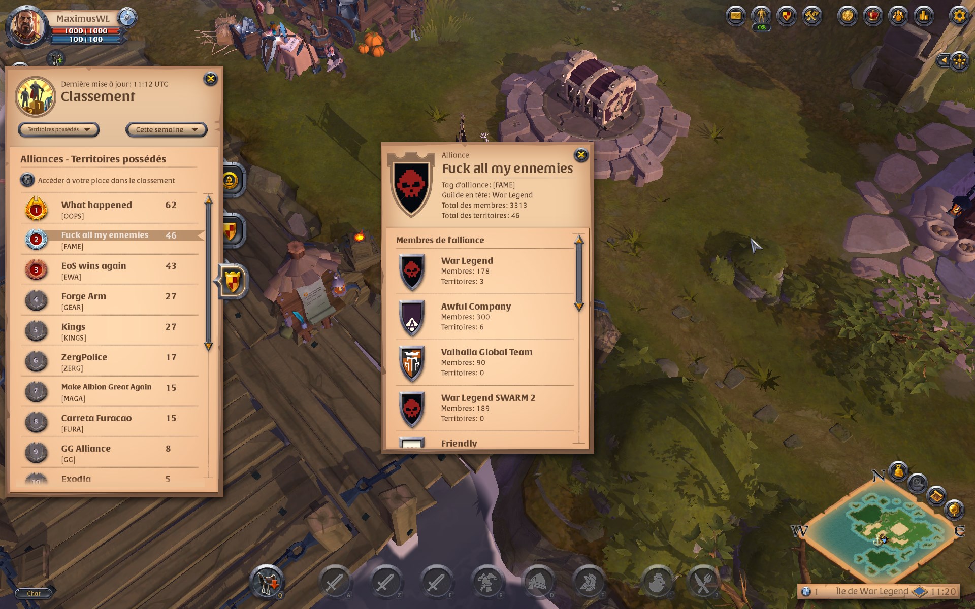 Guide Albion Online - Création et gestion d'une guilde