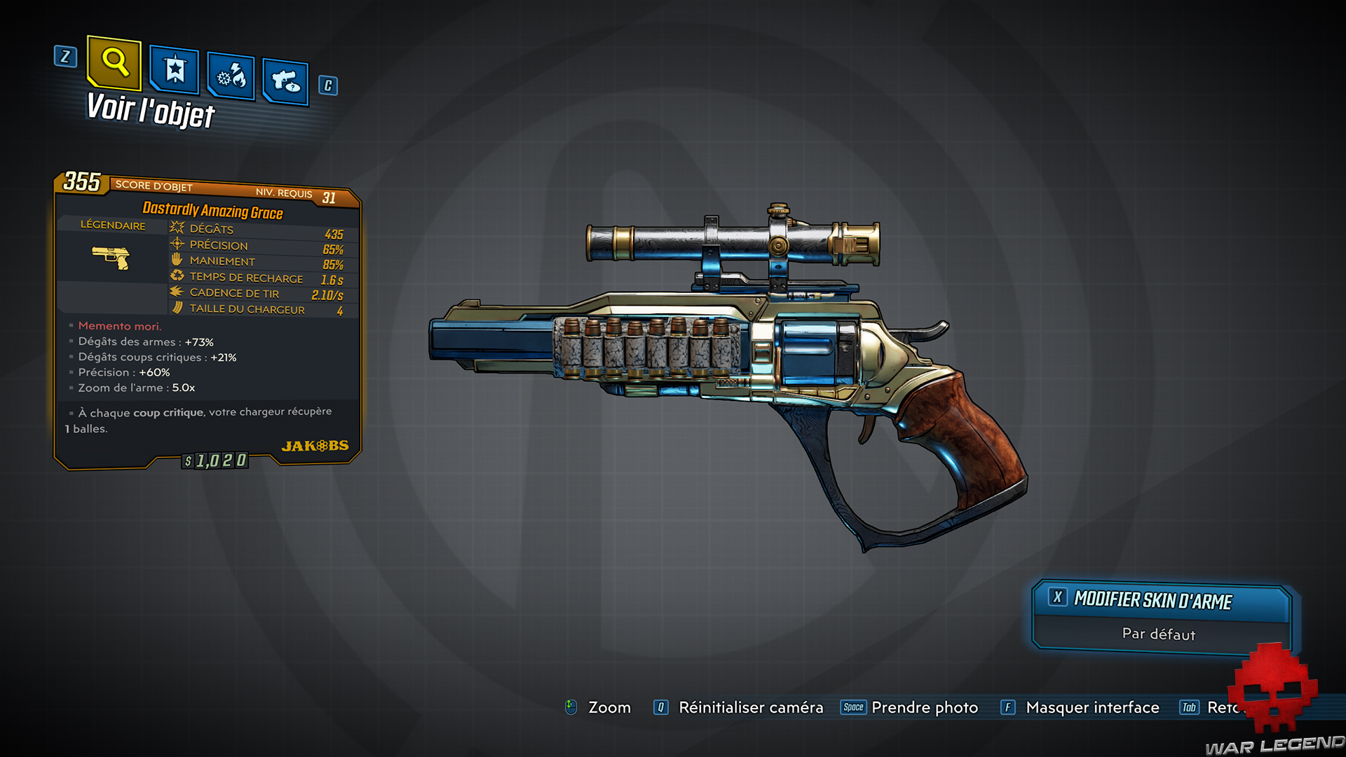 guide borderlands 3 légendaire