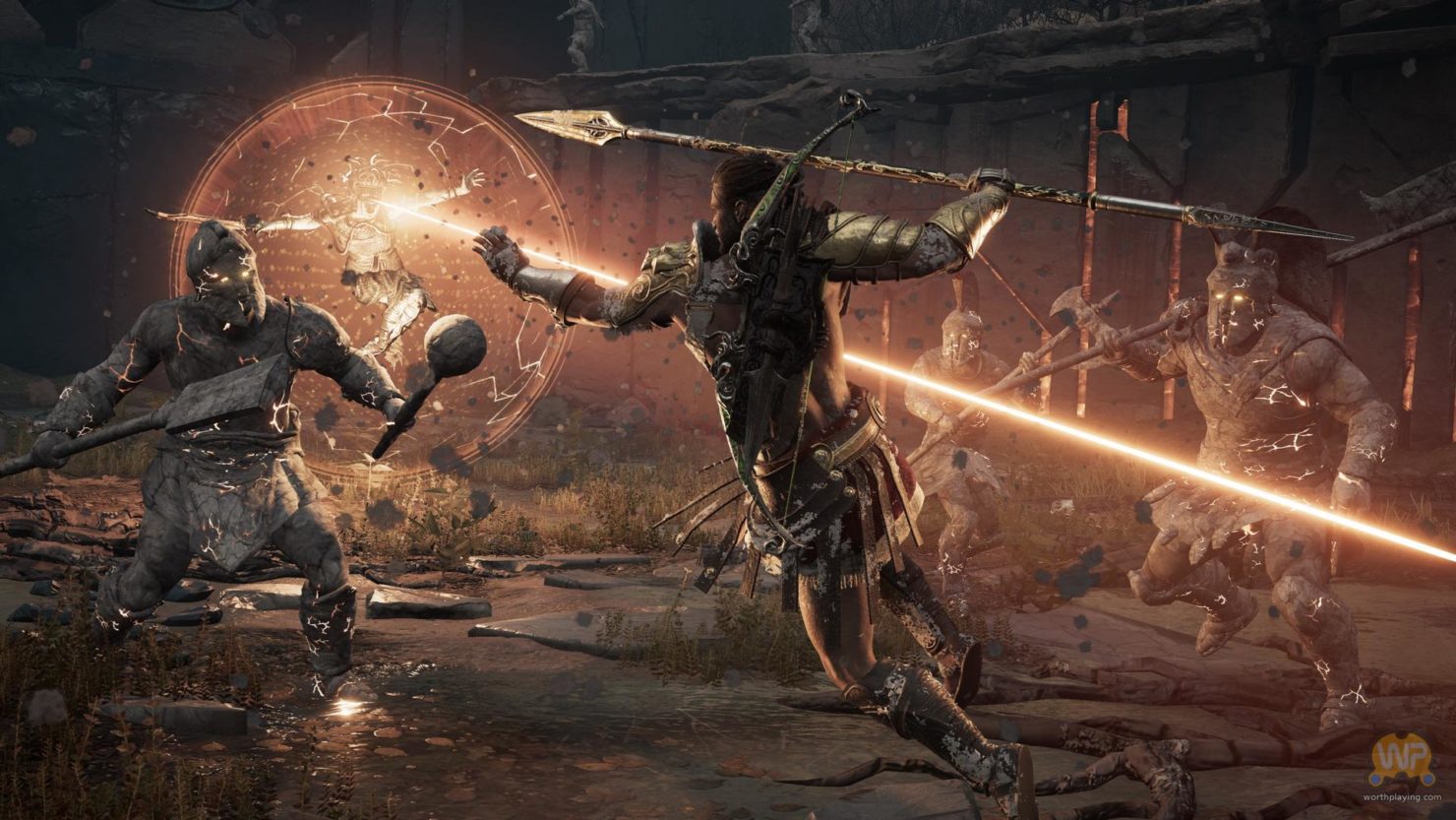 Assassin's Creed Odyssey  assassin contre ennemi surnaturel