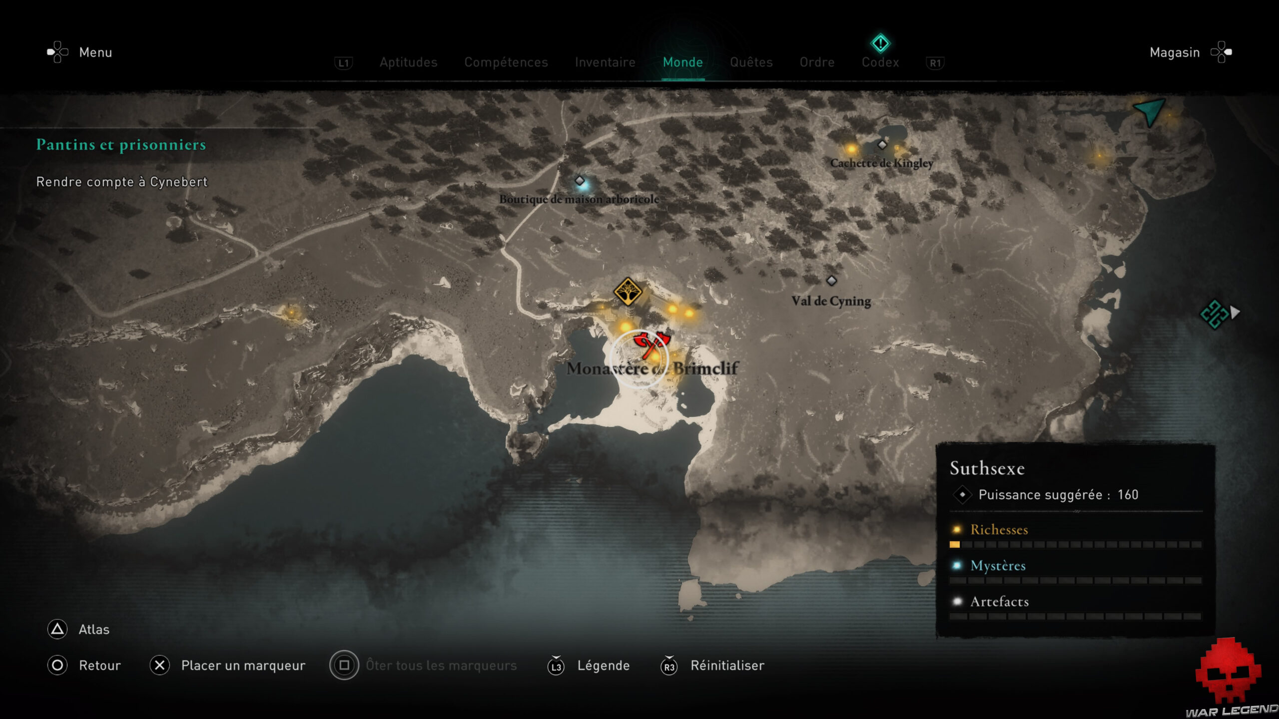 Assassin’s Creed® Valhalla_20201109173332 Emplacement de Beneseck de Bath - Assassin's Creed Valhalla