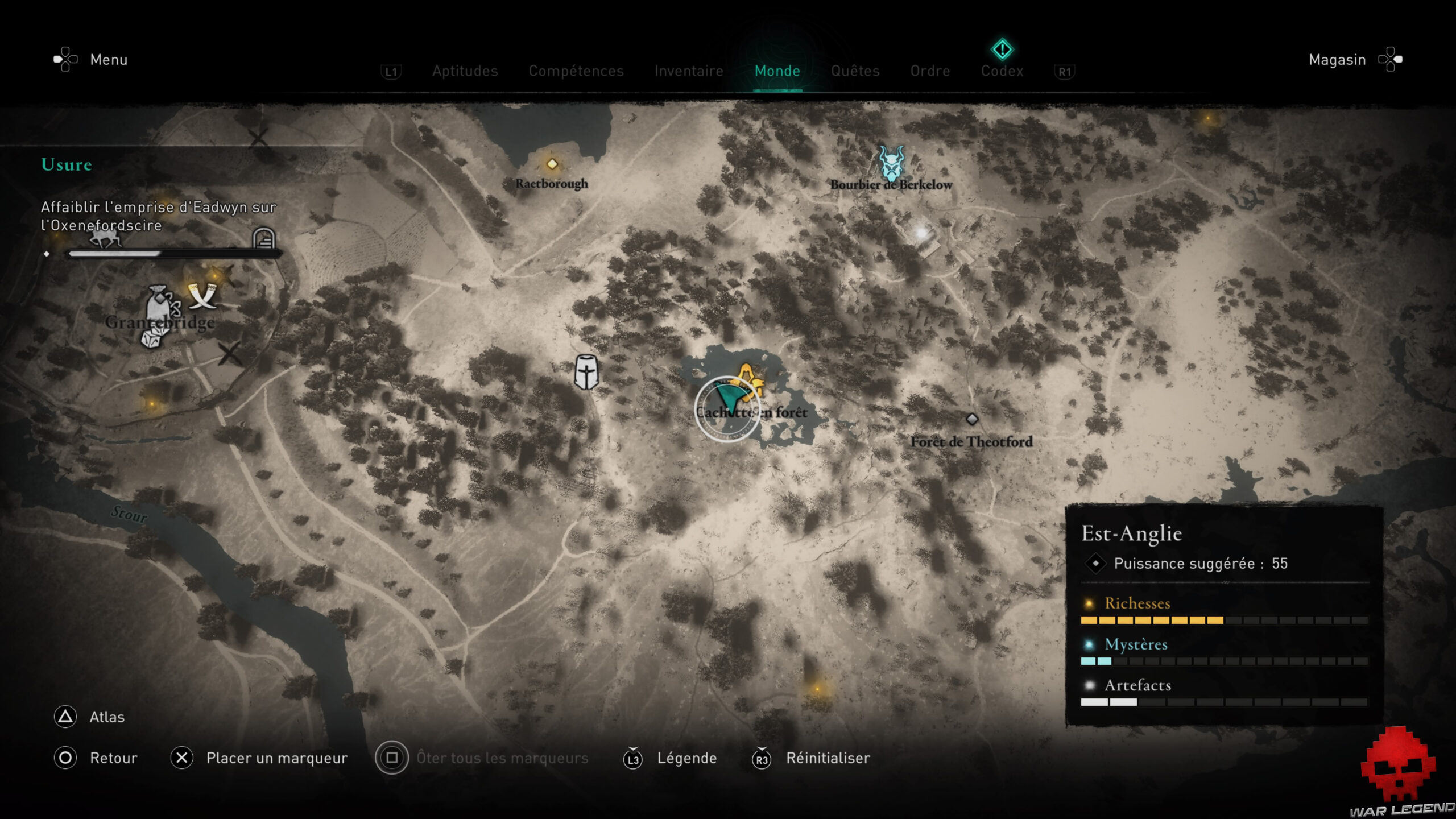 Assassin’s Creed® Valhalla_20201106144911 Carte campement de bandits Assassin's Creed Valhalla