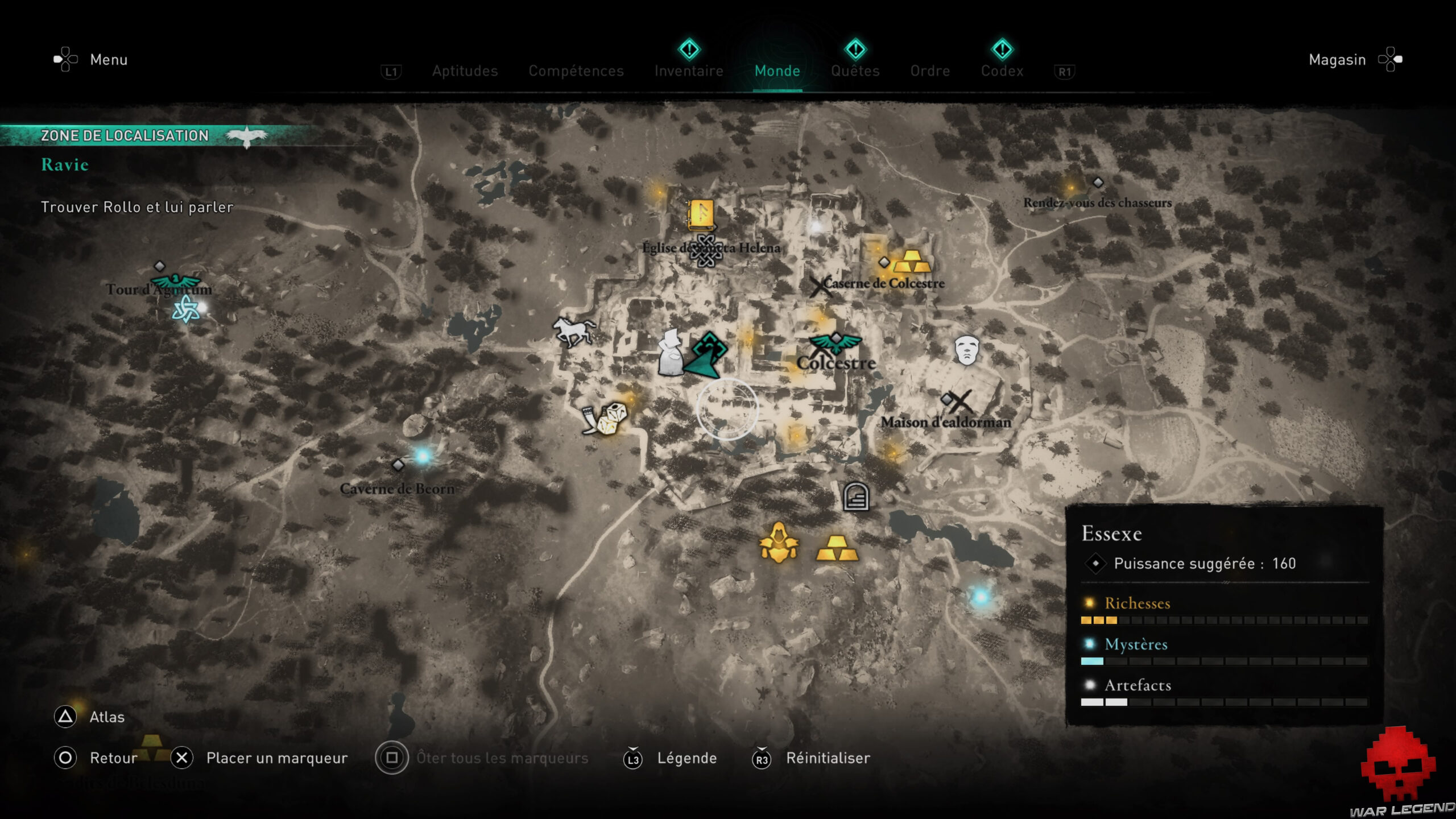 Assassin’s Creed® Valhalla_20201110103501 Carte Colcestre Assassin's Creed Valhalla