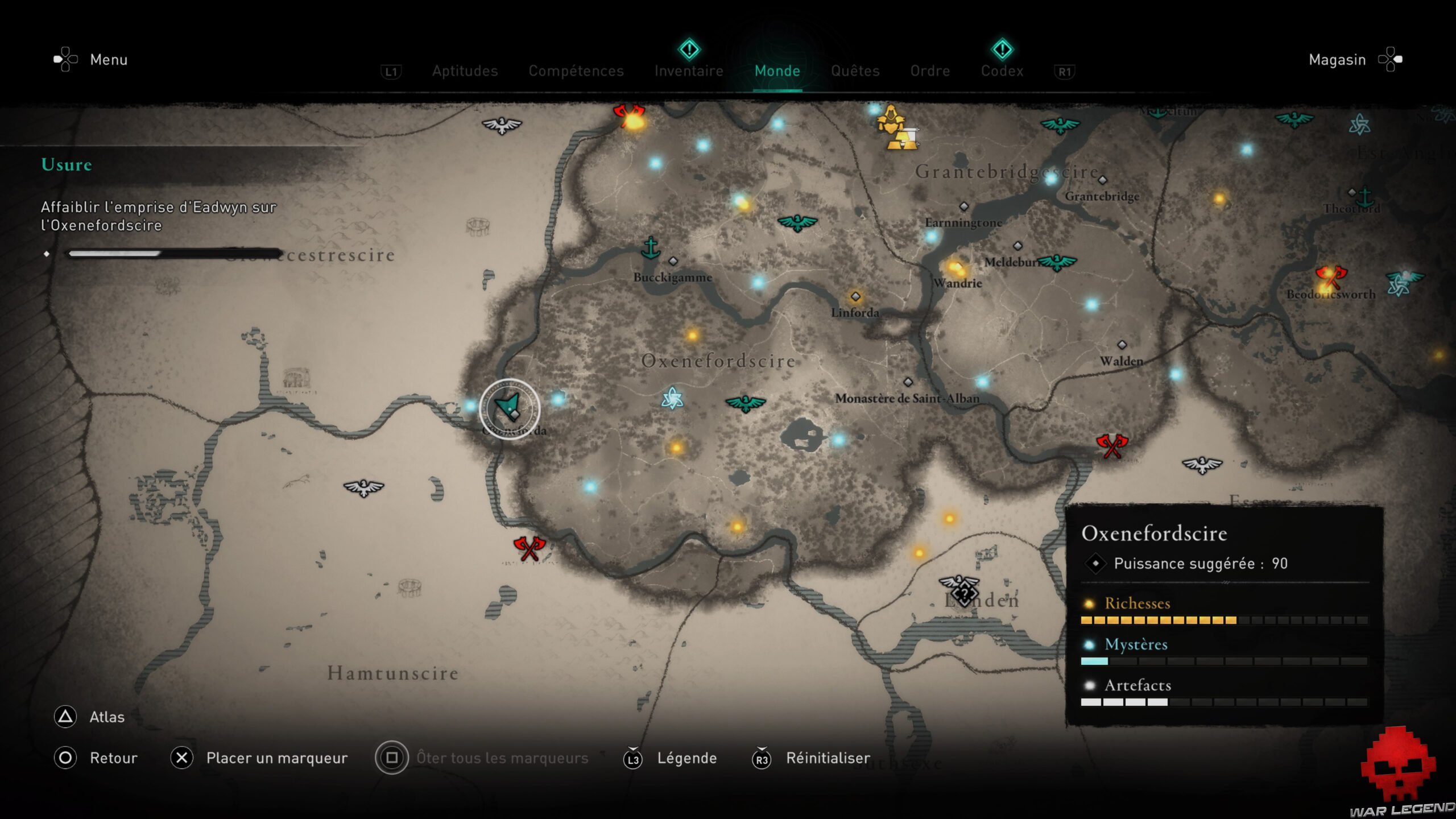 Assassin’s Creed® Valhalla_20201106113128 Carte de l'Oxenefordscire Assassin's Creed Valhalla