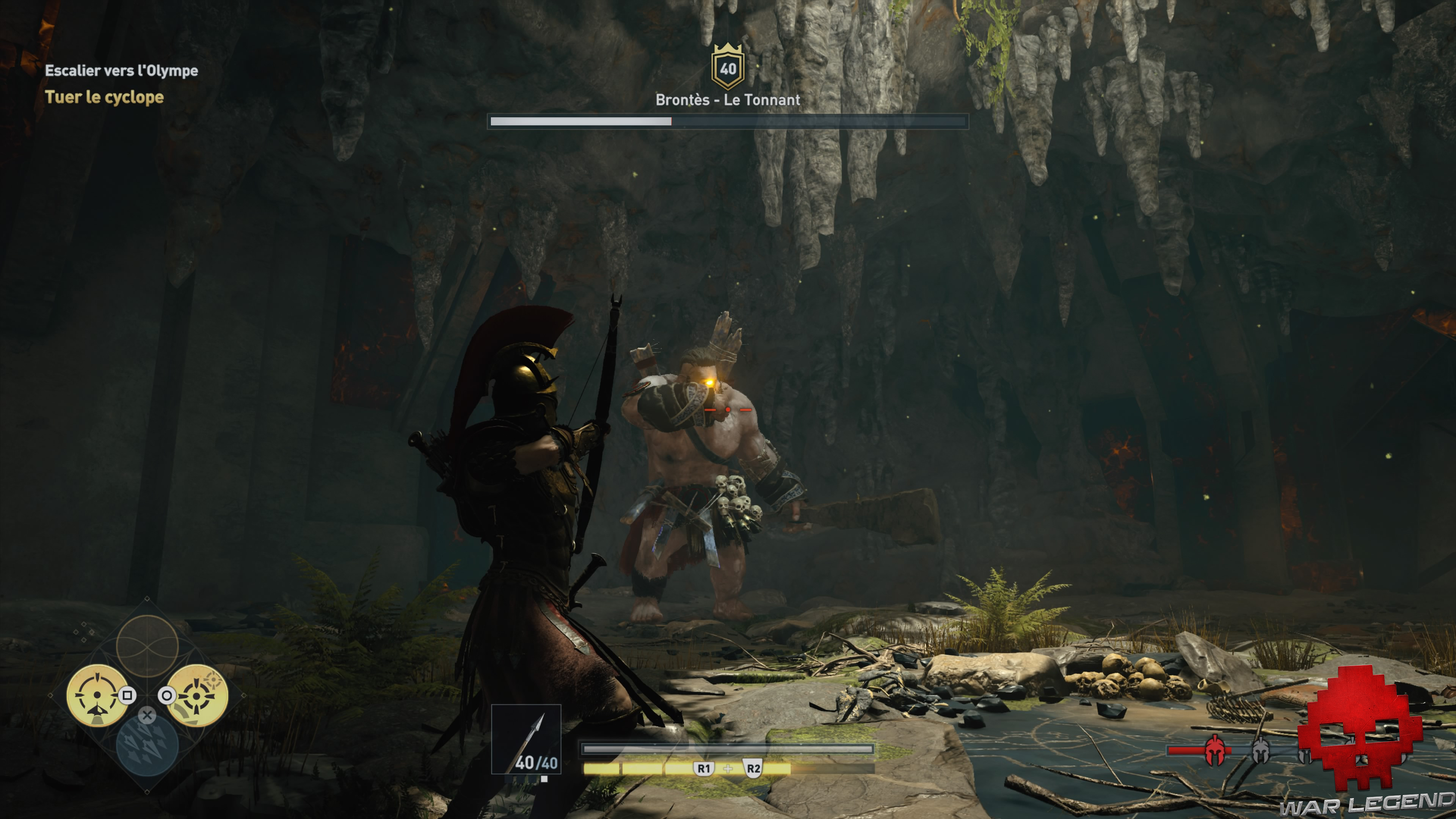 Guide assassin's creed odyssey créatures mythologiques - cyclope