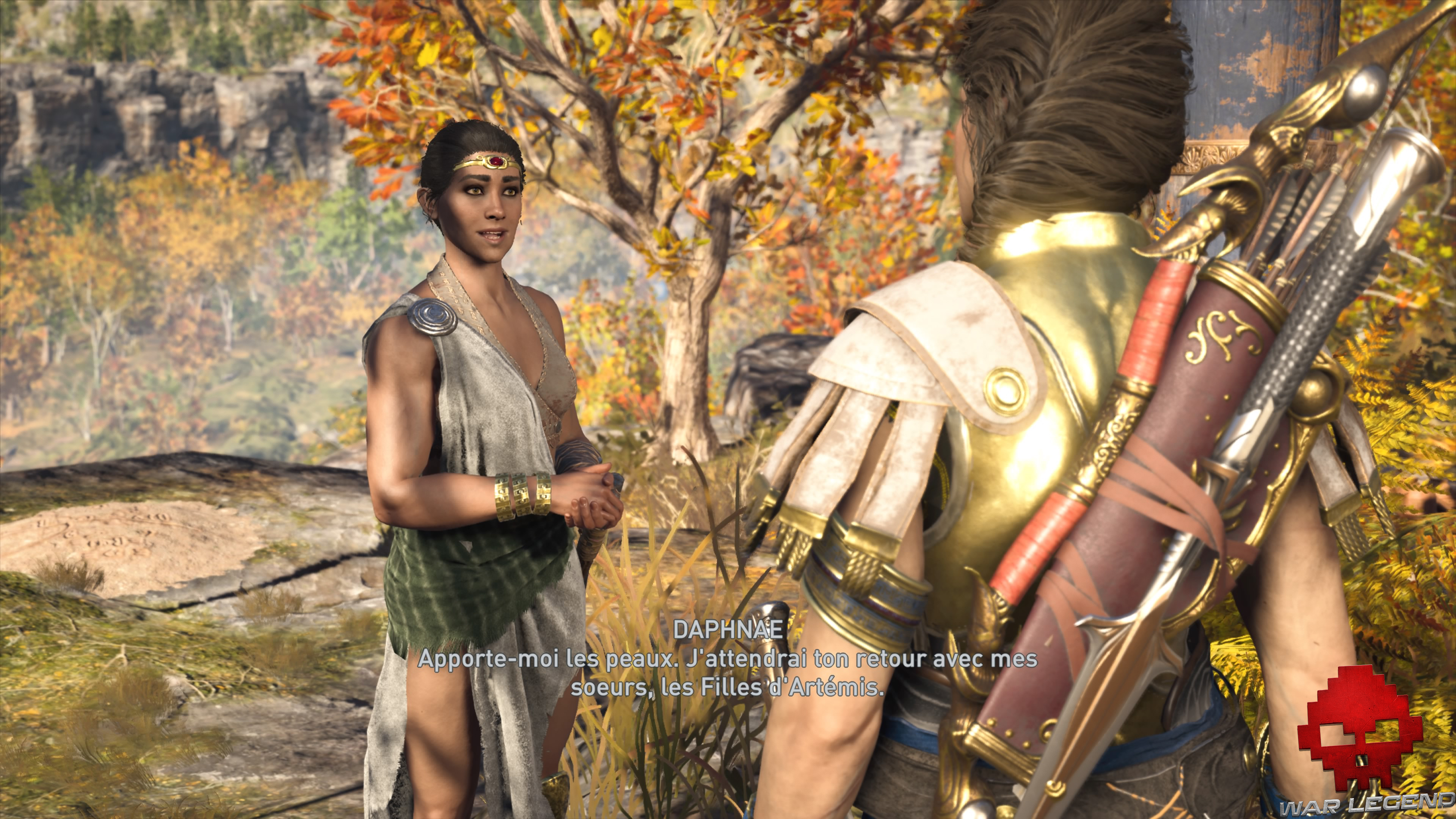 Guide bêtes mythiques Assassin's Creed Odyssey - Daphnae