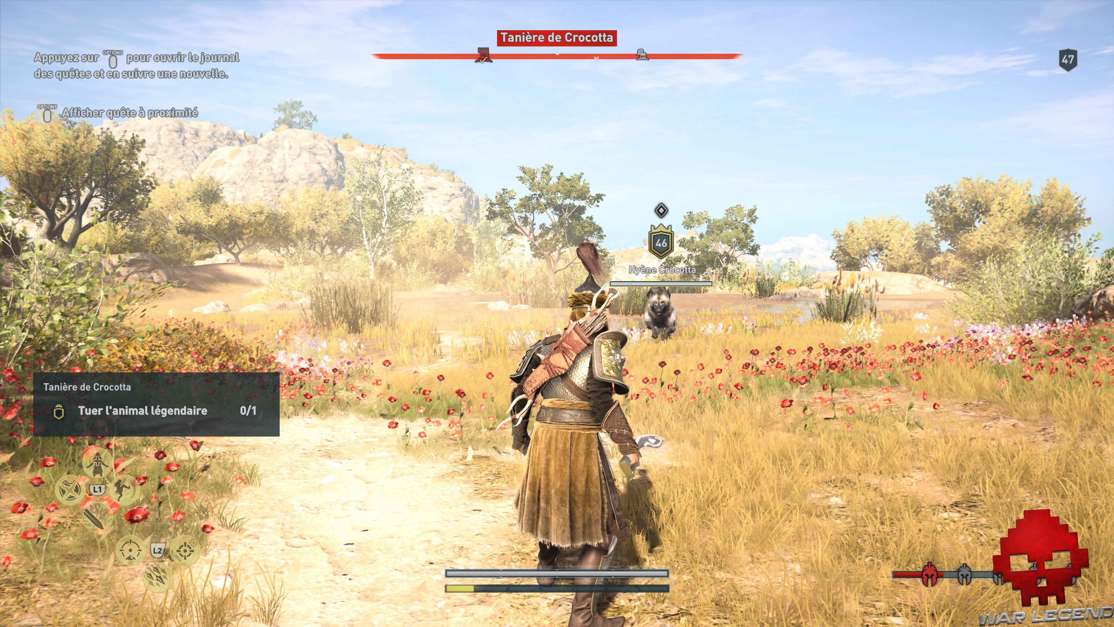 Guide bêtes mythiques assassin's creed odyssey crocotta