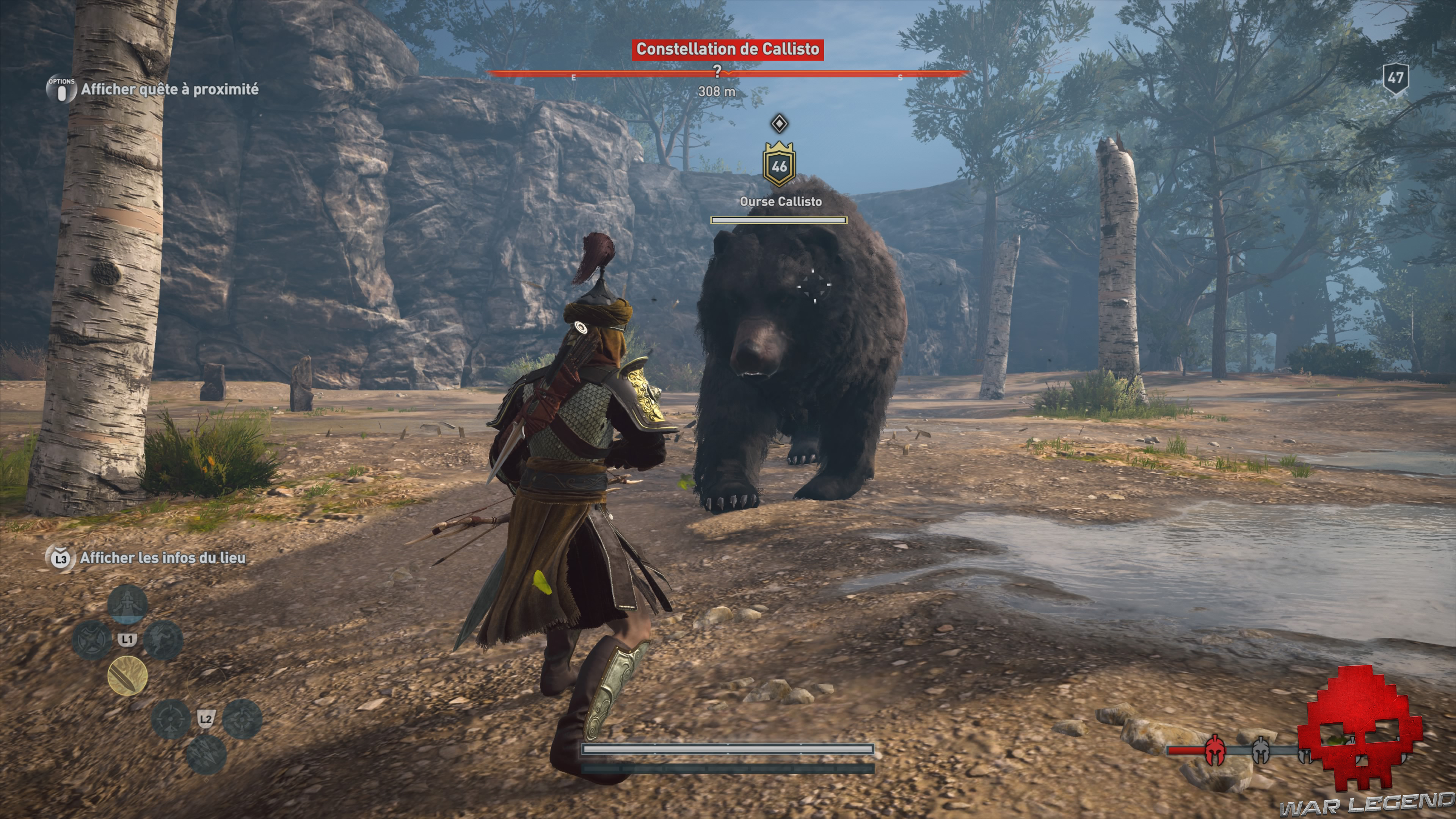 Guide bêtes mythiques assassin's creed odyssey constellation de callisto