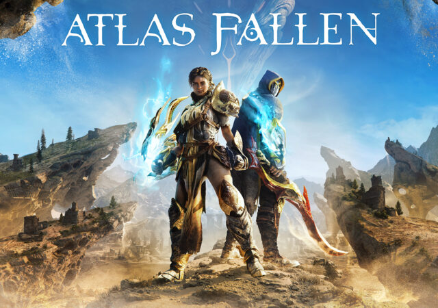 Atlas fallen artwork avec logo