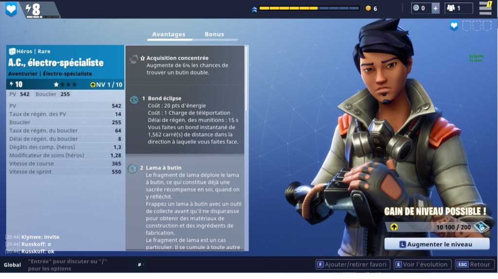 Guide Fortnite – L'aventurier electro specialiste