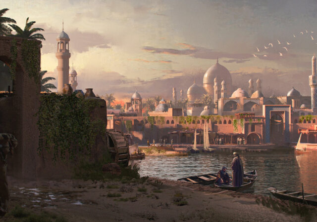 Artwork de Bagdad dans Assassin's Creed Mirage