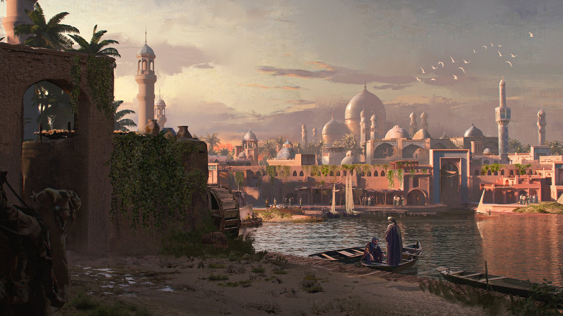Artwork de Bagdad dans Assassin's Creed Mirage