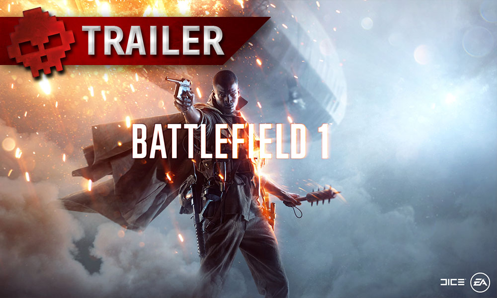 Battlefield 1 - Un nouveau trailer présente le mode "Lignes de front" Soldat poitant une arme