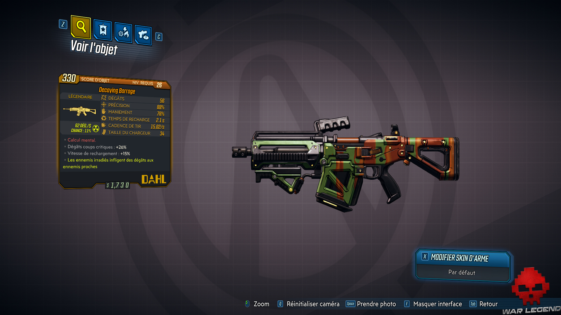 guide borderlands 3 légendaire