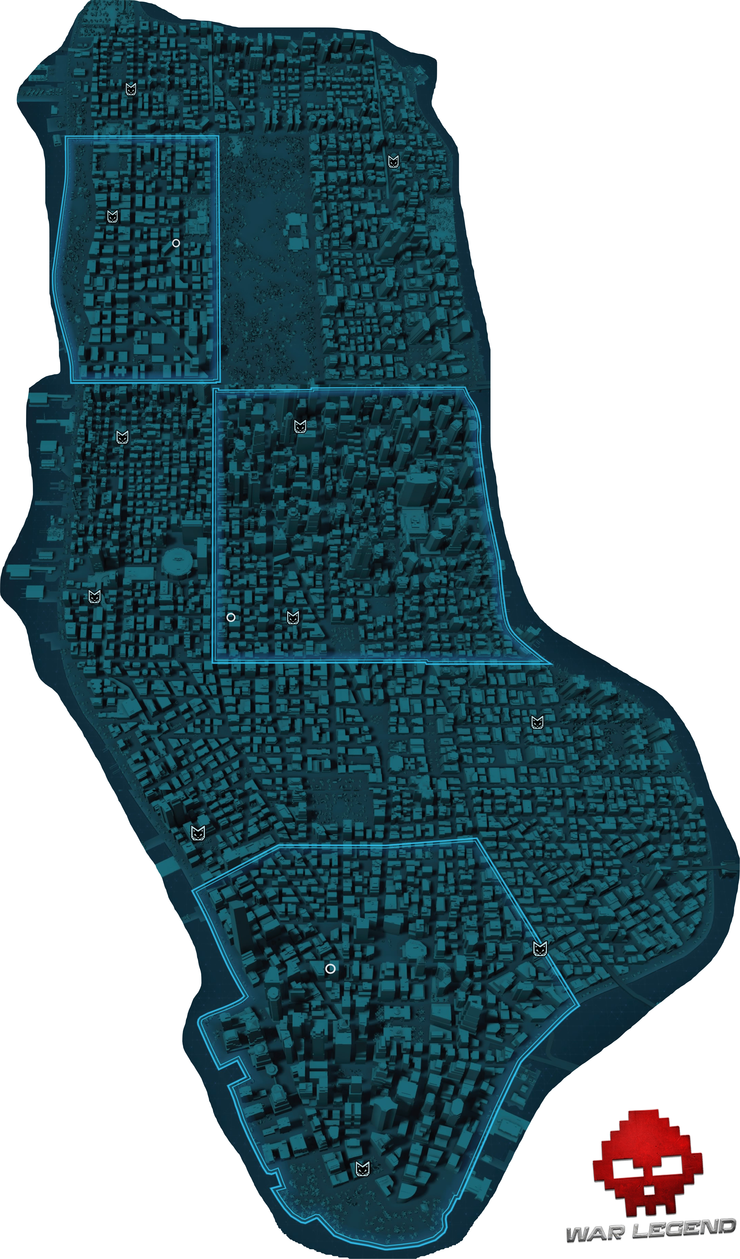 Carte guide planques de Black Cat spider-man