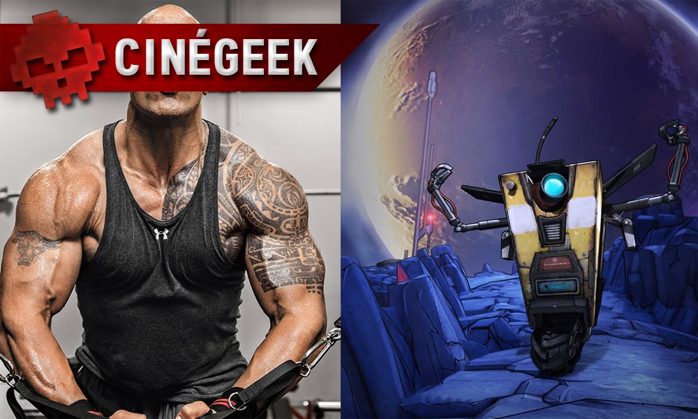 vignette cinegeek The rock et claptrap