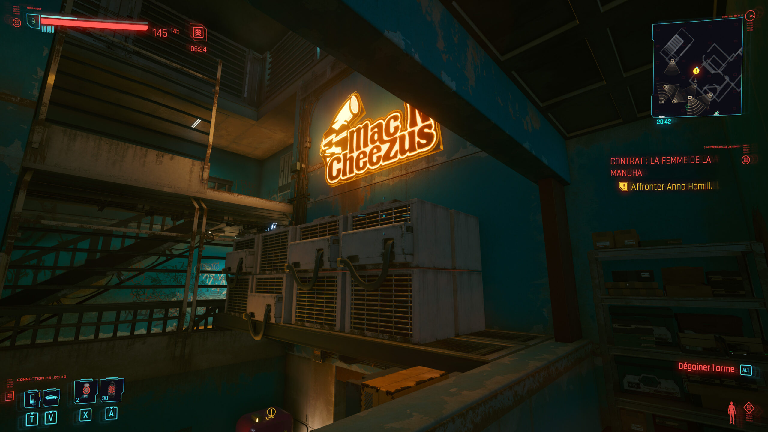 Cyberpunk 2077 Femme de la Mancha