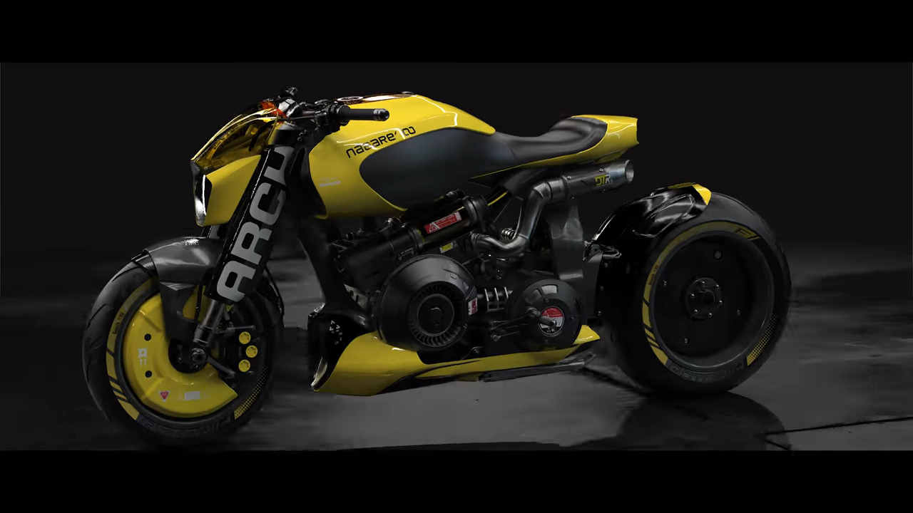 Cyberpunk 2077 — Dans les coulisses _ Arch Motorcycle avec Keanu Reeves et Gard Hollinger 1-37 screenshot