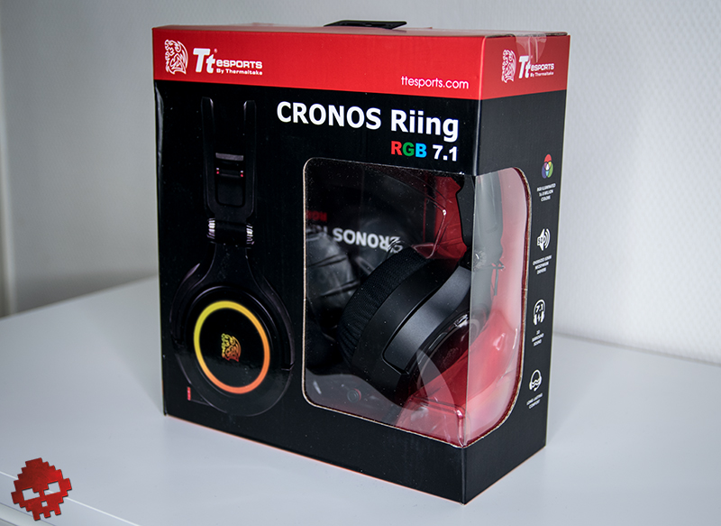 Test Thermaltake Cronos Riing - boîte box carton